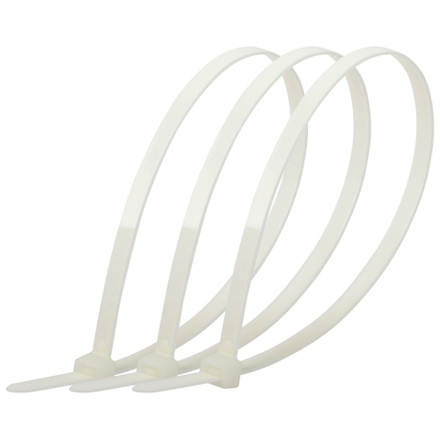 Кабельная стяжка ЭРА NO-225-168 (хомут) нейлоновая 8.8 х 400 мм белая (100 шт/уп)