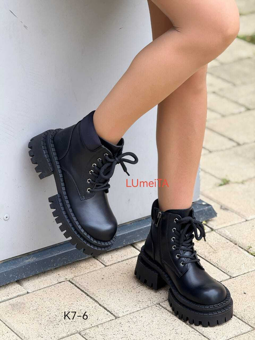 Ботинки нат. кожа по 6 пар (36-40)р./ 7-6