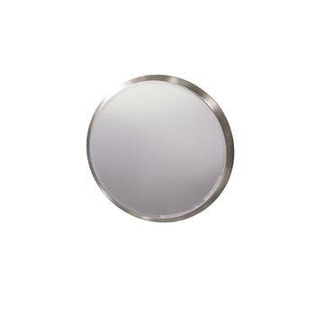 Зеркало круглое Aries 44Ø серебряное