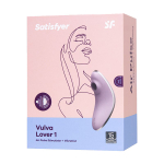 Сиреневый вакуум-волновой вибростимулятор клитора 12см Satisfyer Vulva Lover 1