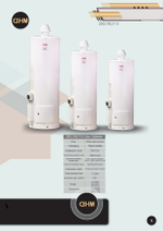 Газовый водонагреватель GARMAN GAS TOUS GHM 110 G (110 литров)