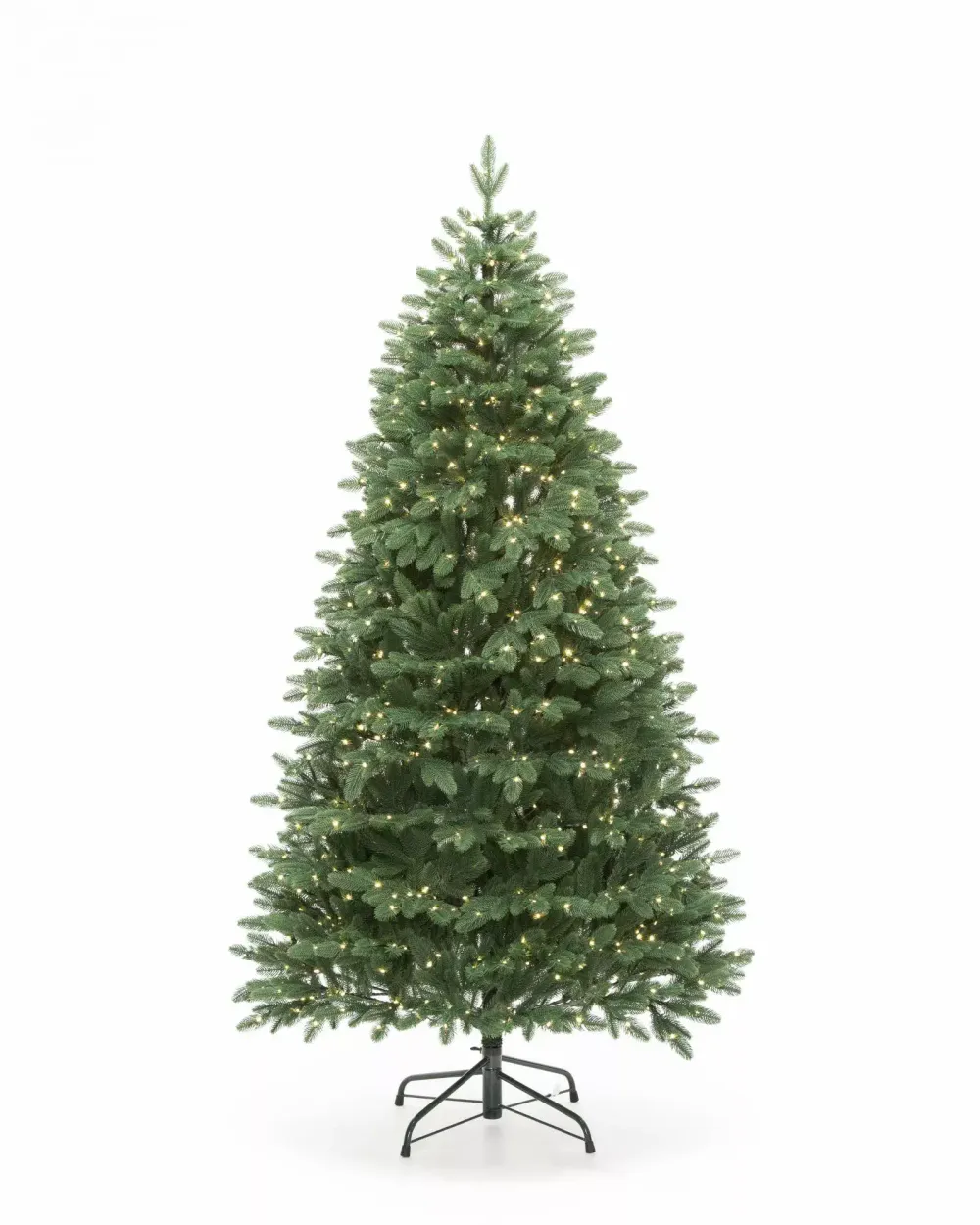 Елка с гирляндой «Олимпия» (Литая хвоя) 180 см / 1,8 м