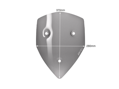 WRS Ветровое стекло Sport Ducati Multistrada 1200 / S (2010-2012) сильно затемненное