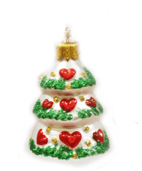 Елочное украшение Елочка Рождественская h-70 мм, в подарочной упаковке, Батик (ФУ-517)