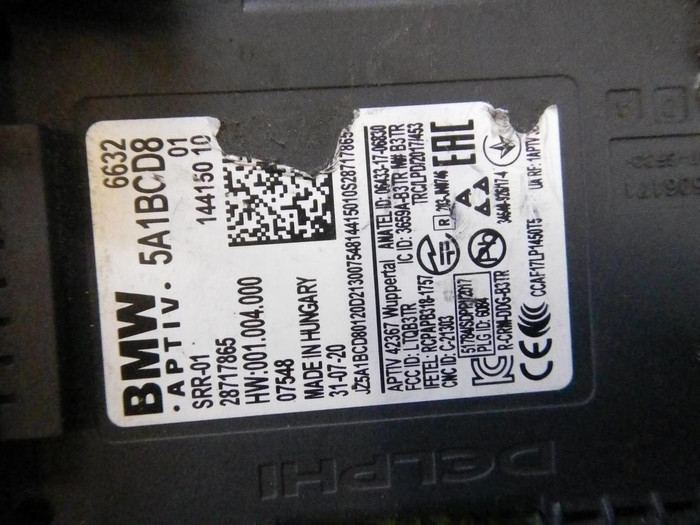 Датчик радарный BMW X5 G05 (2018-н.в.)