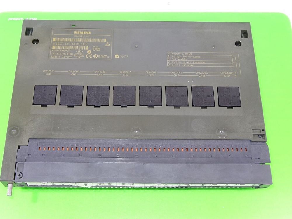 SIEMENS 6ES7 431-7QH00-0AB0 + 6ES7431-7QH00-0AB0 + SM431 AI 16x16Bit 10V/20mA