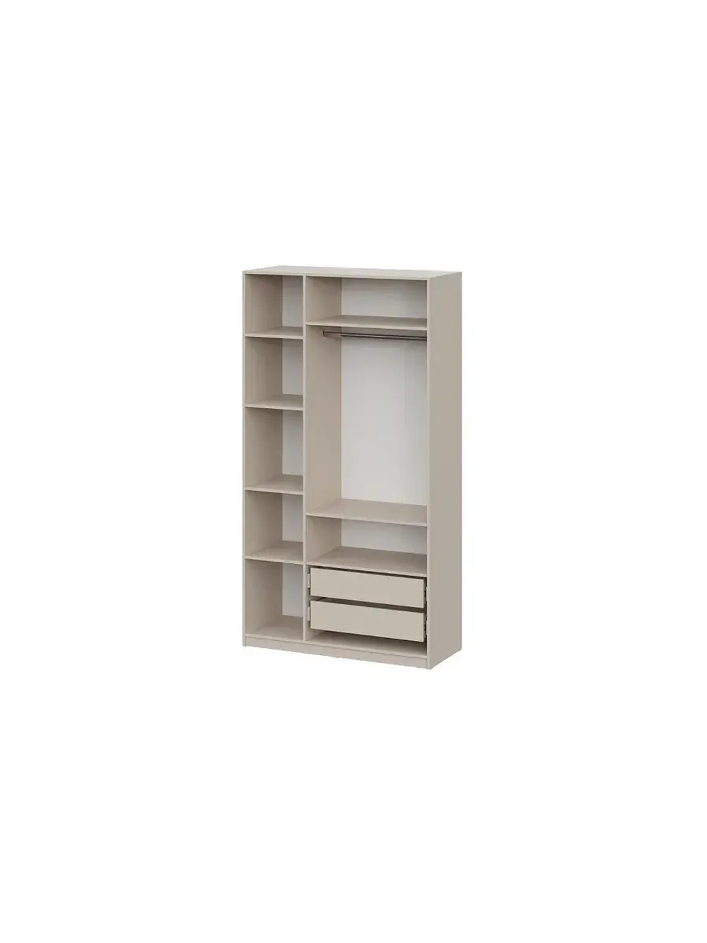 Шкаф для одежды распашной Меланж 120х51х221 см