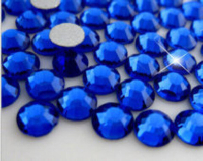 Стразы ALLURE Арт.011SS10 Упак.50 шт ярко-синие стекло