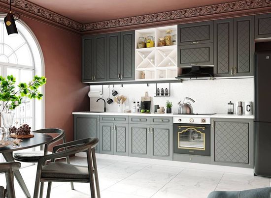 вариант компоновки модульная кухня ВЕРСАЛЬ