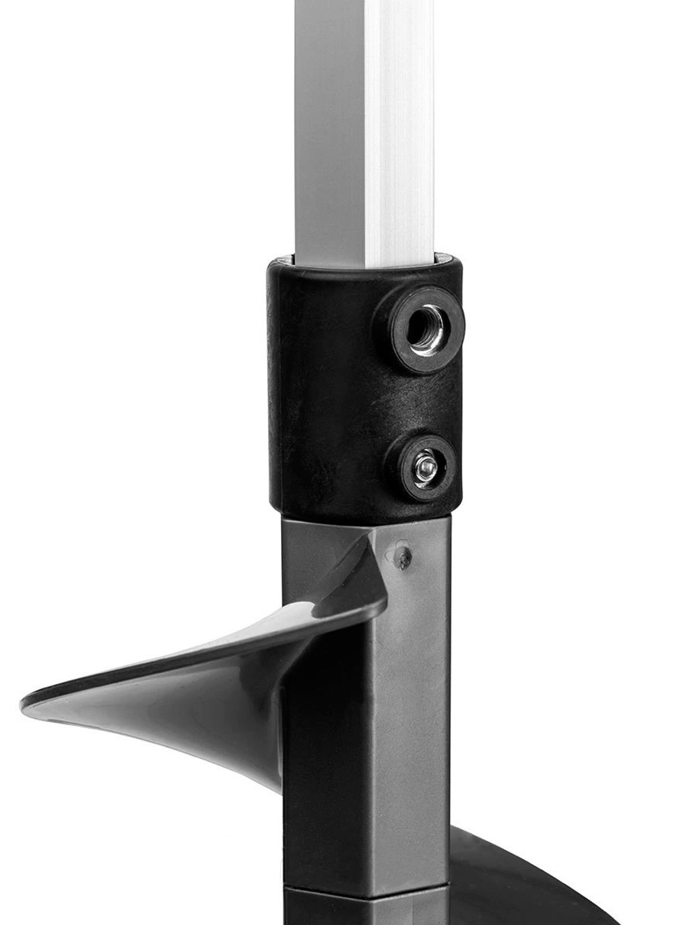 Шнек пластиковый под шуруповерт Тонар ULTRALITE 150R V2.0 правое вращение, серый (SU-150R-V2.0)