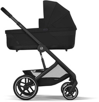 Cybex Детская коляска Balios S Lux BLK 2 в 1 цвет Moon Black