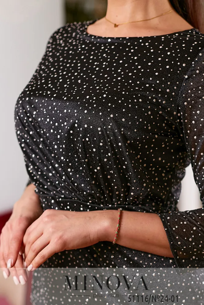 Платье 24-01-Черный Minova
