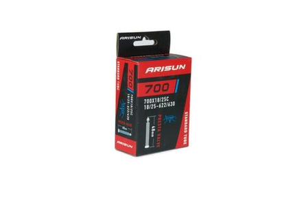 Камера ARISUN SUPERLITE 700x18/25C (18/25-622/630) FV 48мм бутиловая 0.65мм