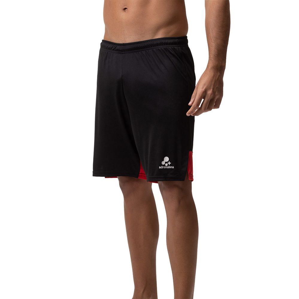 Шорты для пляжного волейбола муж. +ADRENALINA Blix 2014-040-M, р.M, 100% полиэстер,  черно-красный