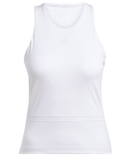 Топ теннисный Adidas Climacool Mid-Length Y-Tank - white