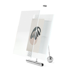 Фоторамка flute, 16х20 см, хром