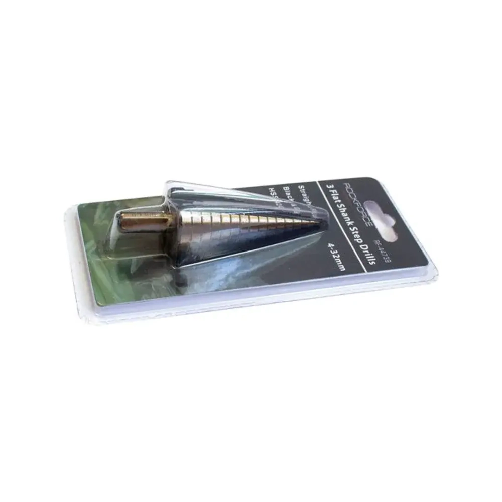 Сверло ступенчатоеHSS4241( 4-32мм)в блистере RockForce##Rock FORCE RF-44739