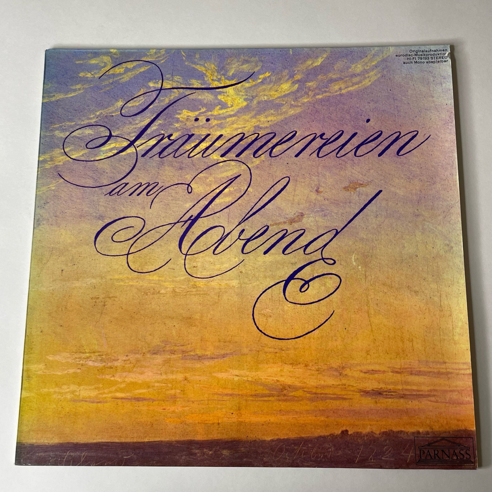 Винтажная виниловая пластинка LP Сборник Классической Музыки, Traumereien Am Abend (Германия 1969)