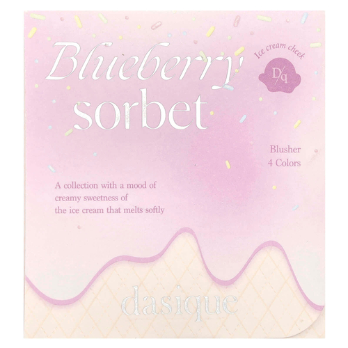 Dasique, Blending Mood Cheek, 08 черничный сорбет, 16,8 г