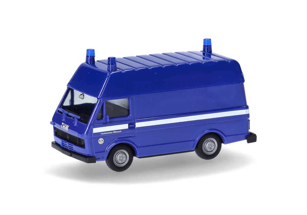 Микроавтобус Volkswagen (VW) Lt фургон, высокая крыша, "THW"