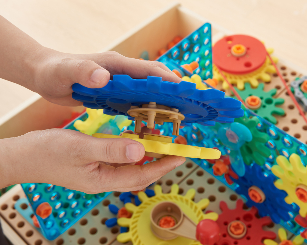 STEM Набор шестеренок расширенный, 198 штук