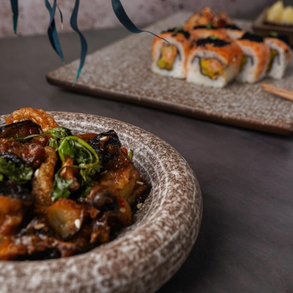 Блюдо круглое d 15 см h3,5 см Brown Untouched Taiga P.L. Proff Cuisine [1]