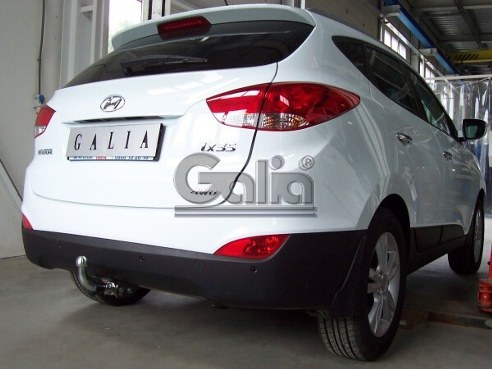 Фаркоп оцинкованный Galia H083A для Hyundai ix35 2010-2015, Kia Sportage 2010-2015(паспорт и сертификат в комплекте)(без электрики)