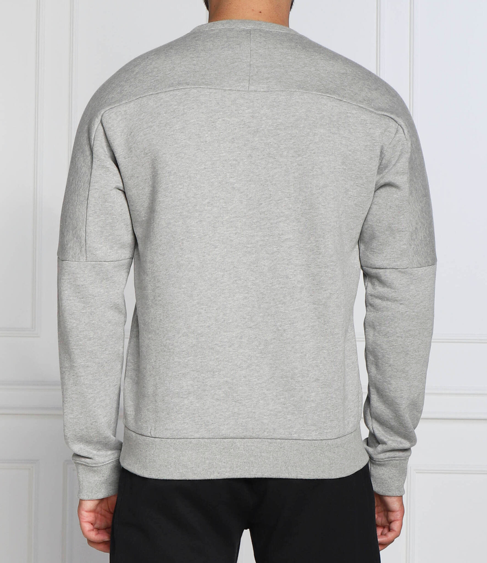 Худи EA7 - серый(6LPM92 PJ07Z)