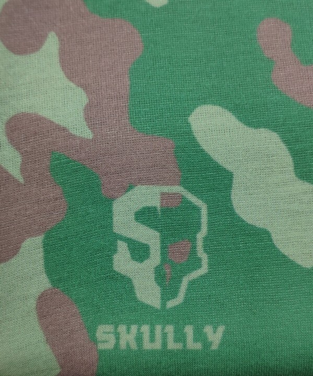Бандана-труба камуфляжная с черепом Skully BCP-93