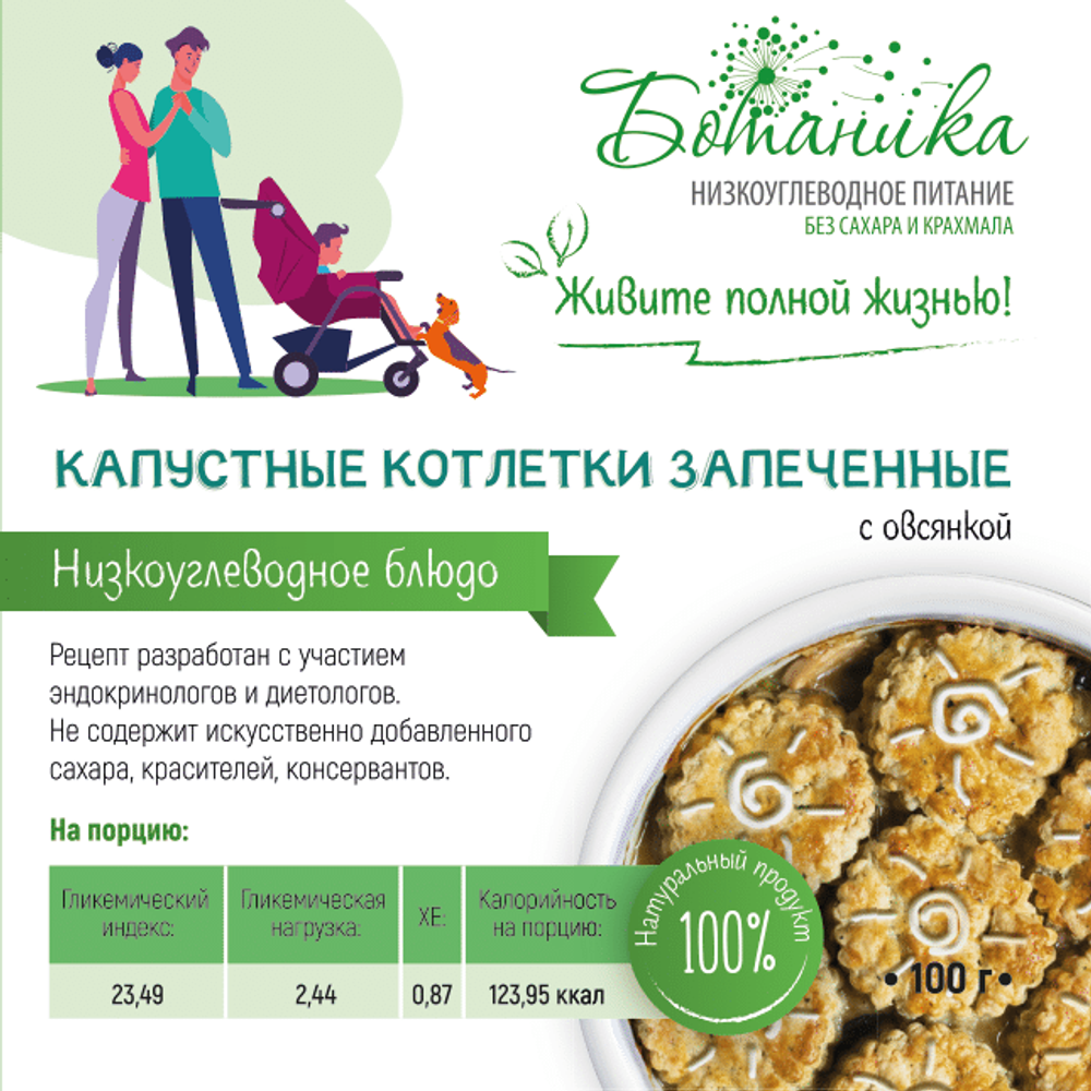 Капустные котлетки запеченные