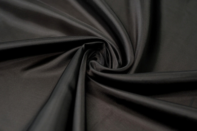 Ткань подкладочная Таффета С190Т 150см черный