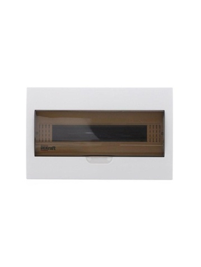 Корпус встраиваемый ЩРВ-П-18 25х40х10 18мод. IP41 пластик. DEKraft 31005DEK