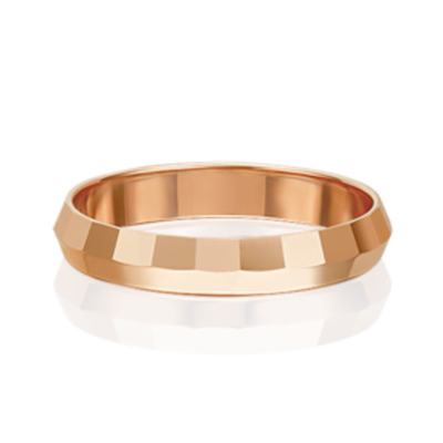 Обручальное кольцо из красного золота 01-5672-00-000-1110