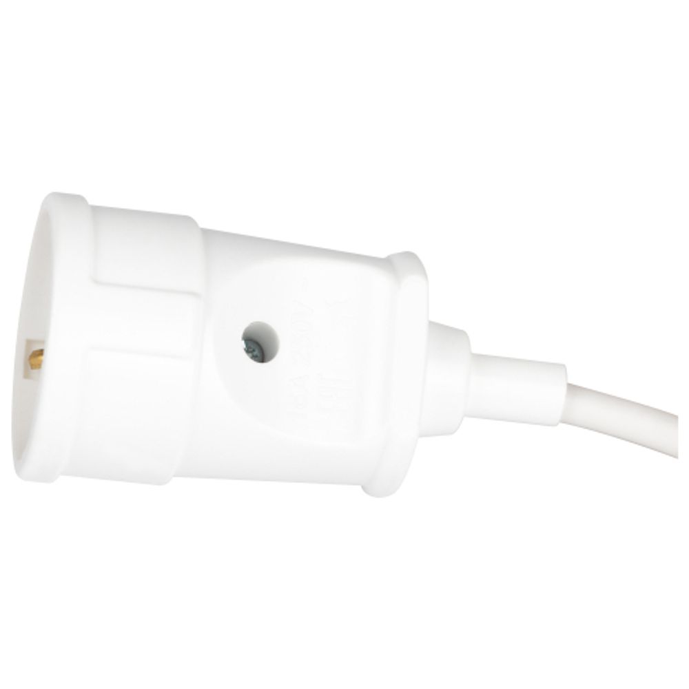 Удлинитель электрический ЭРА UX-1-3m без заземления 1 розетка 3м ПВС 2x0,75мм2 6А | Бытовые удлинители