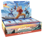 Дисплей игровых бустеров выпуска Avatar: The Last Airbender (на английском языке)