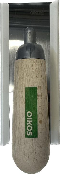 Кельма  SPATOLA by OIKOS 200x80 mm, STAINLESS STEEL TROWEL by OIKOS 200x80 mm