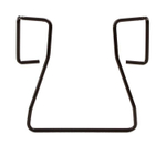 SHURE 44A12449 клипса-крепление для поясных приемников P3RA, P9RA, P10R и поясного передатчика ULXD1