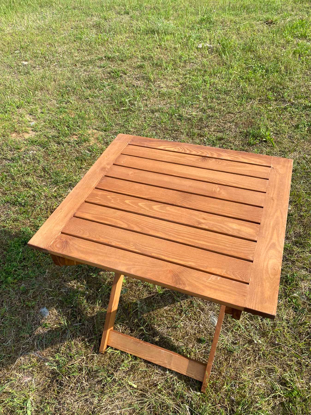 Стол квадратный раскладной  Дятел арт.G-001-OAK