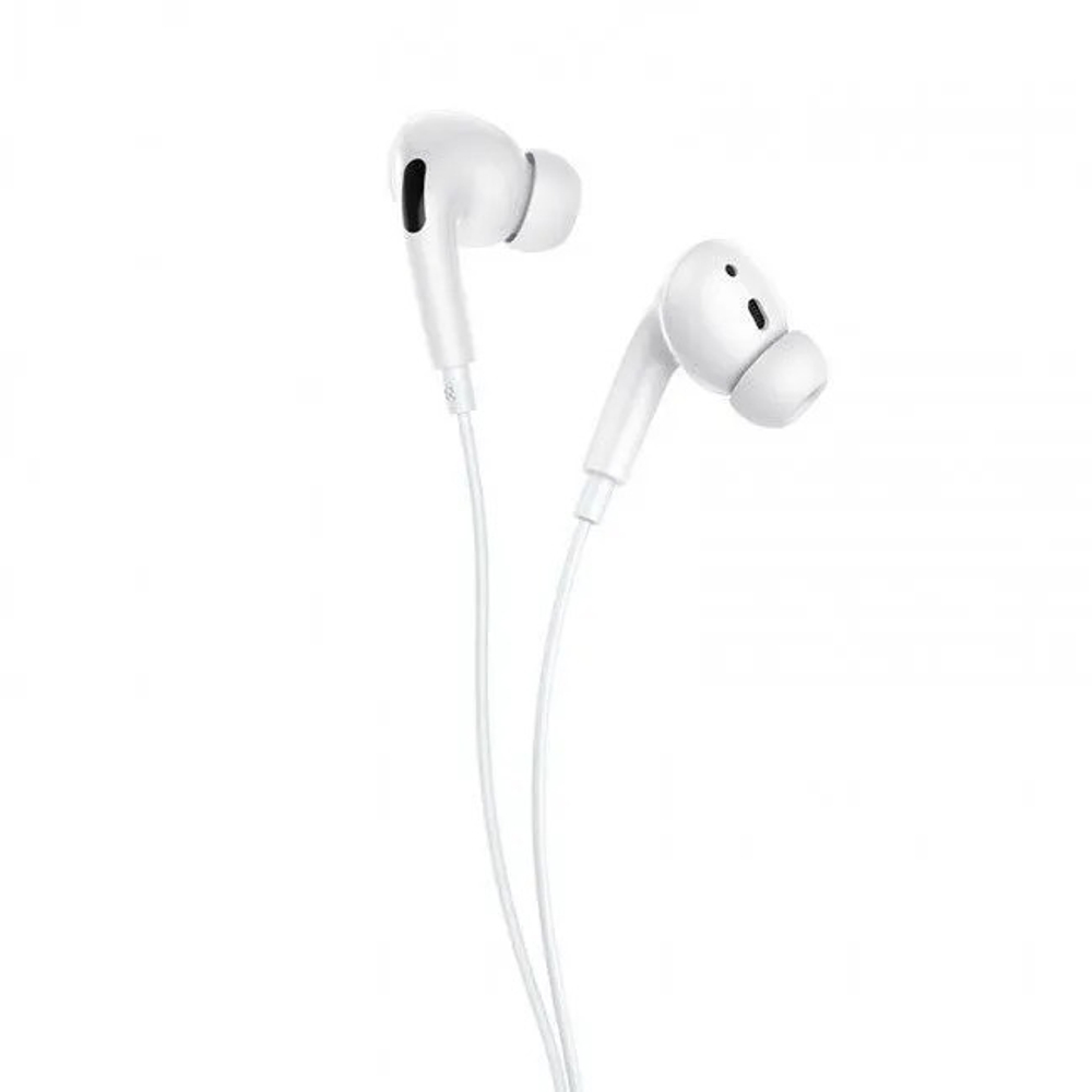 Гарнитура Type-C Hoco M1 Pro (вакуумные) Белая