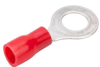 Клемма болтовая латунь d 6,5мм (в уп 100шт) REXANT а080015 с изоляцией