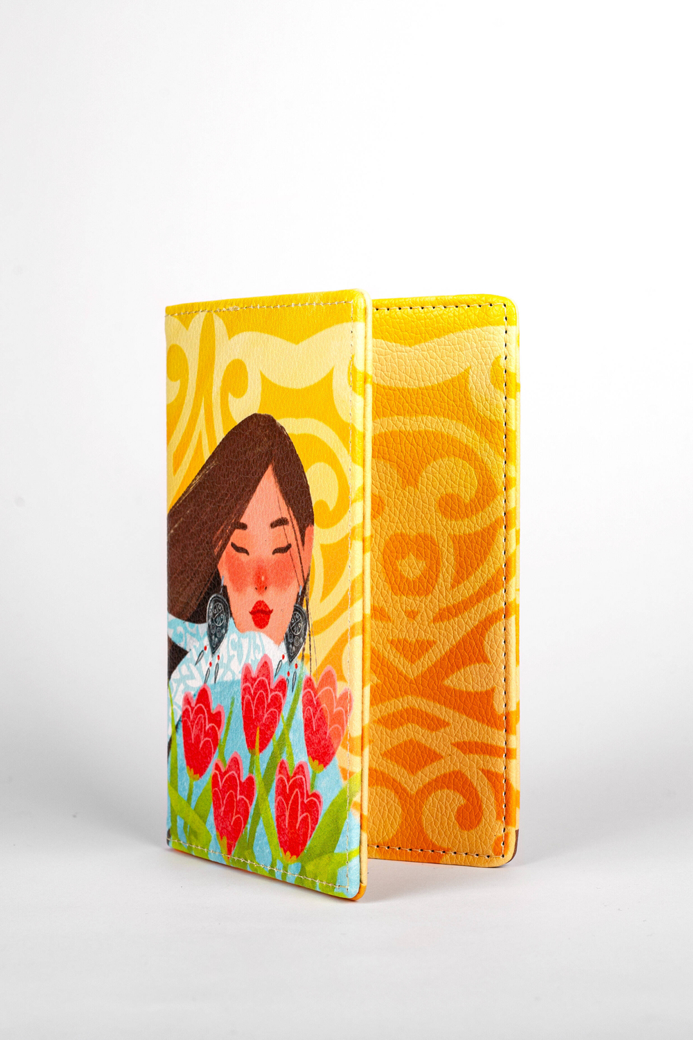 Паспортница Qazaq Soul Тюльпан