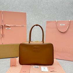Miu Miu Leather Beau Bag 34 cm