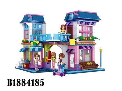 Конструктор блочный Аусини для девочек, коробка 24817