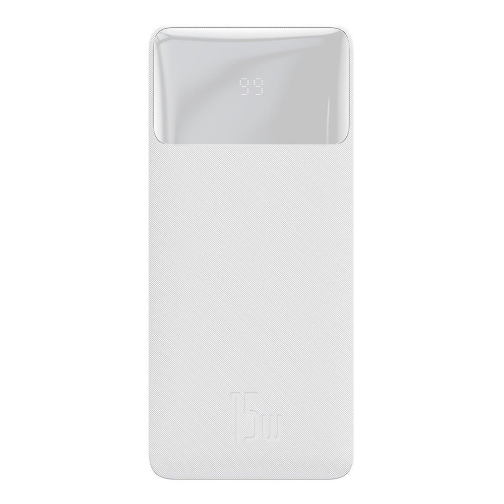 Внешний аккумулятор Baseus Bipow Digital Display 30000mAh 15W (PPDML-K02) белый