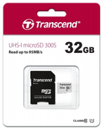 Карта памяти Transcend TS32GUSD300S-A 32 Гб