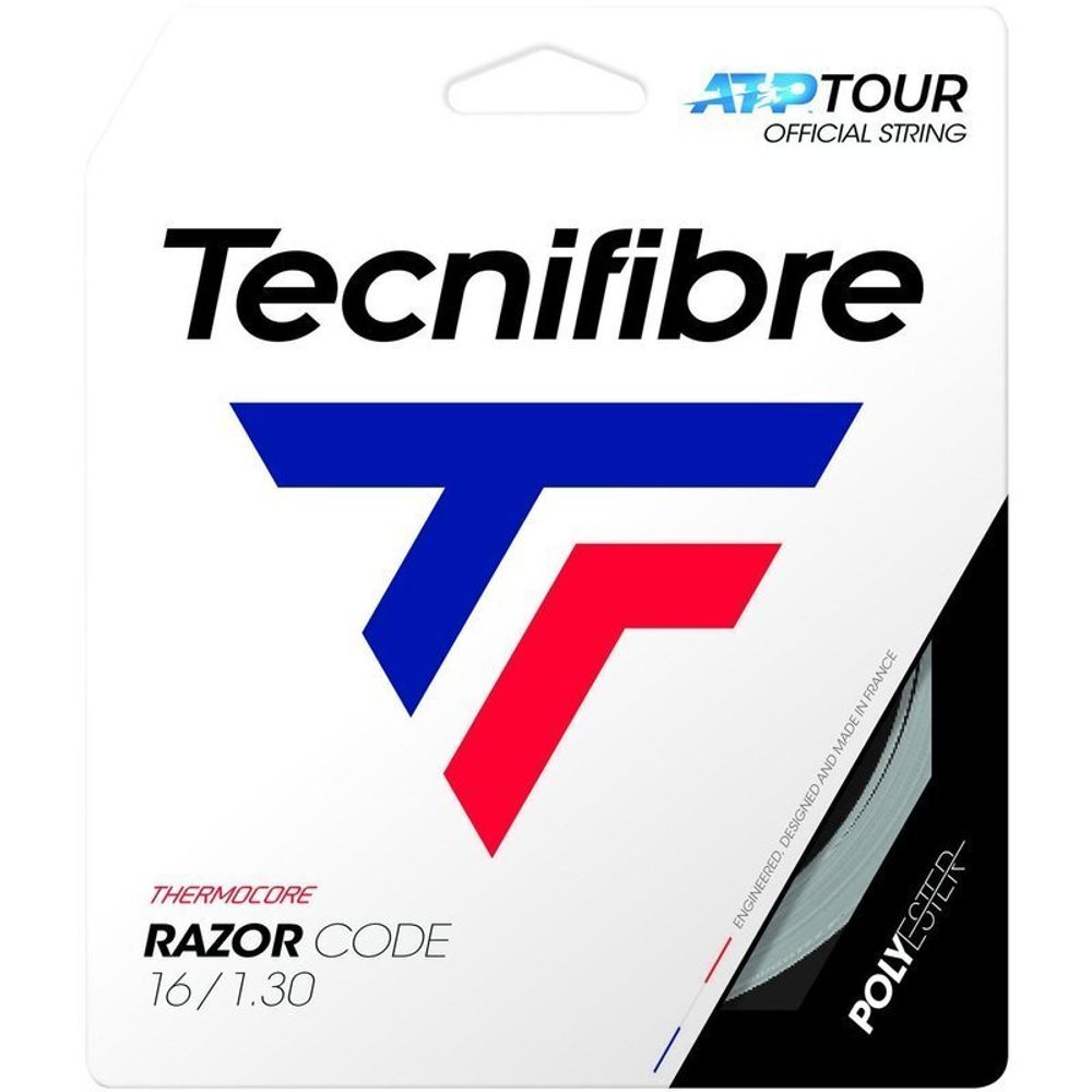 Теннисные струны Tecnifibre Razor Code (12 m) - white