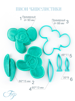 Пион чашелистики