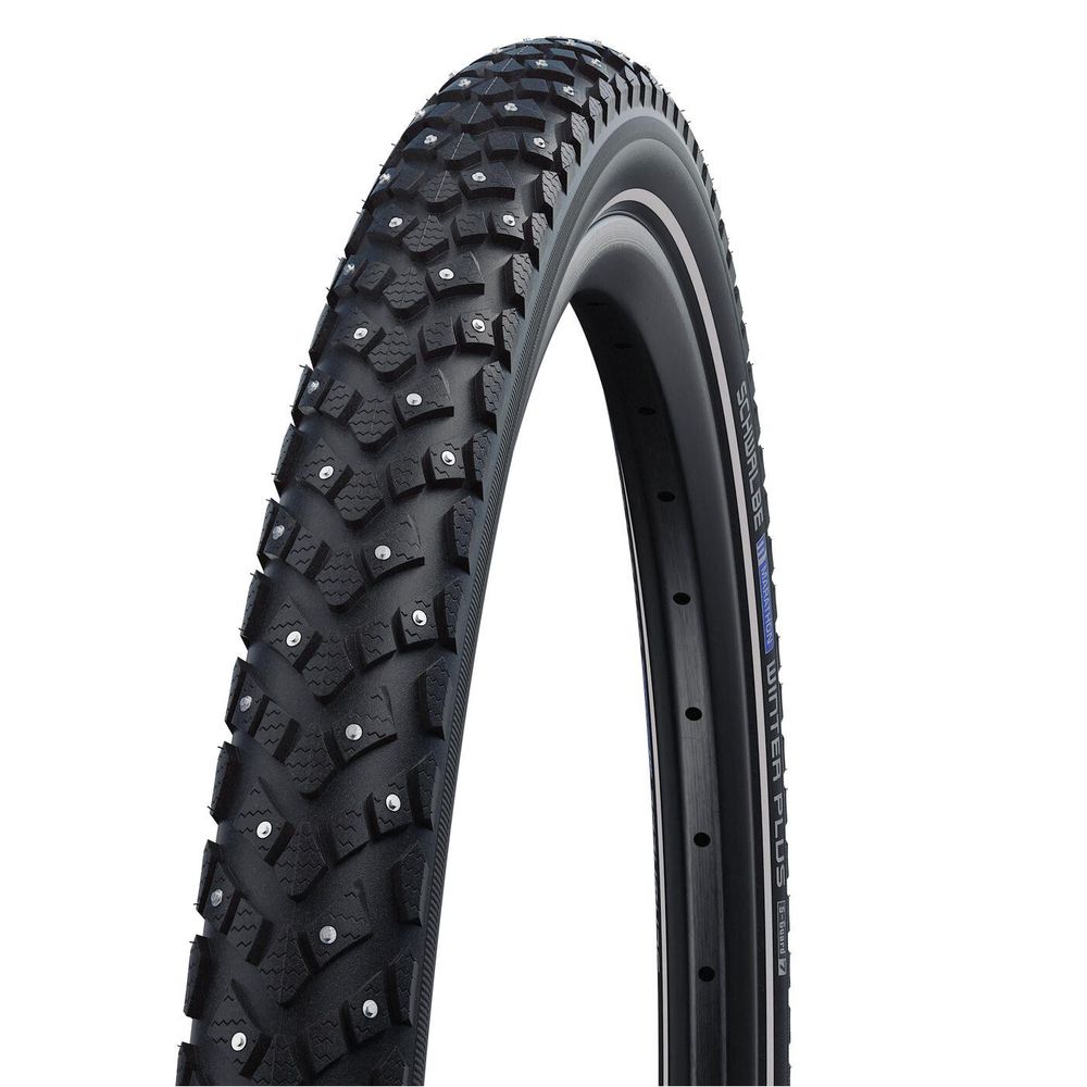 Покрышка 26x2.15 (55-559) MARATHON WINTER PLUS Perf, SmartGuard, TwinSkin 55-559 B/B+RT HS396 188 Steel Studs WiC SCHWALBE