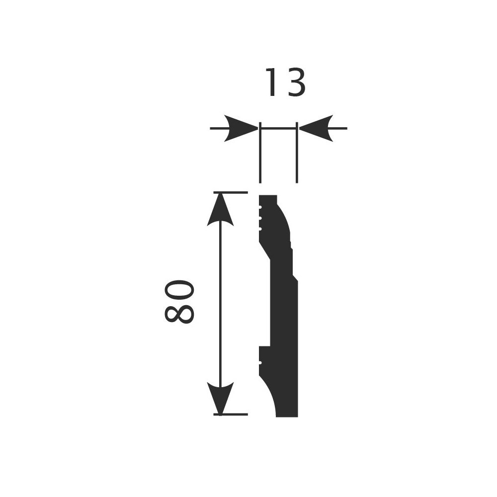 Плинтус PX021
