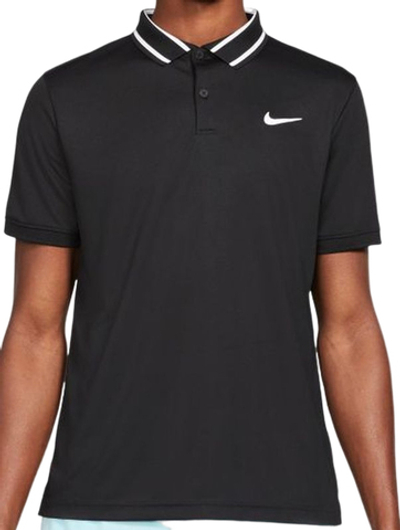 Мужское теннисное поло Nike Court Dri-Fit Victory Polo PQ M - obsidian/white